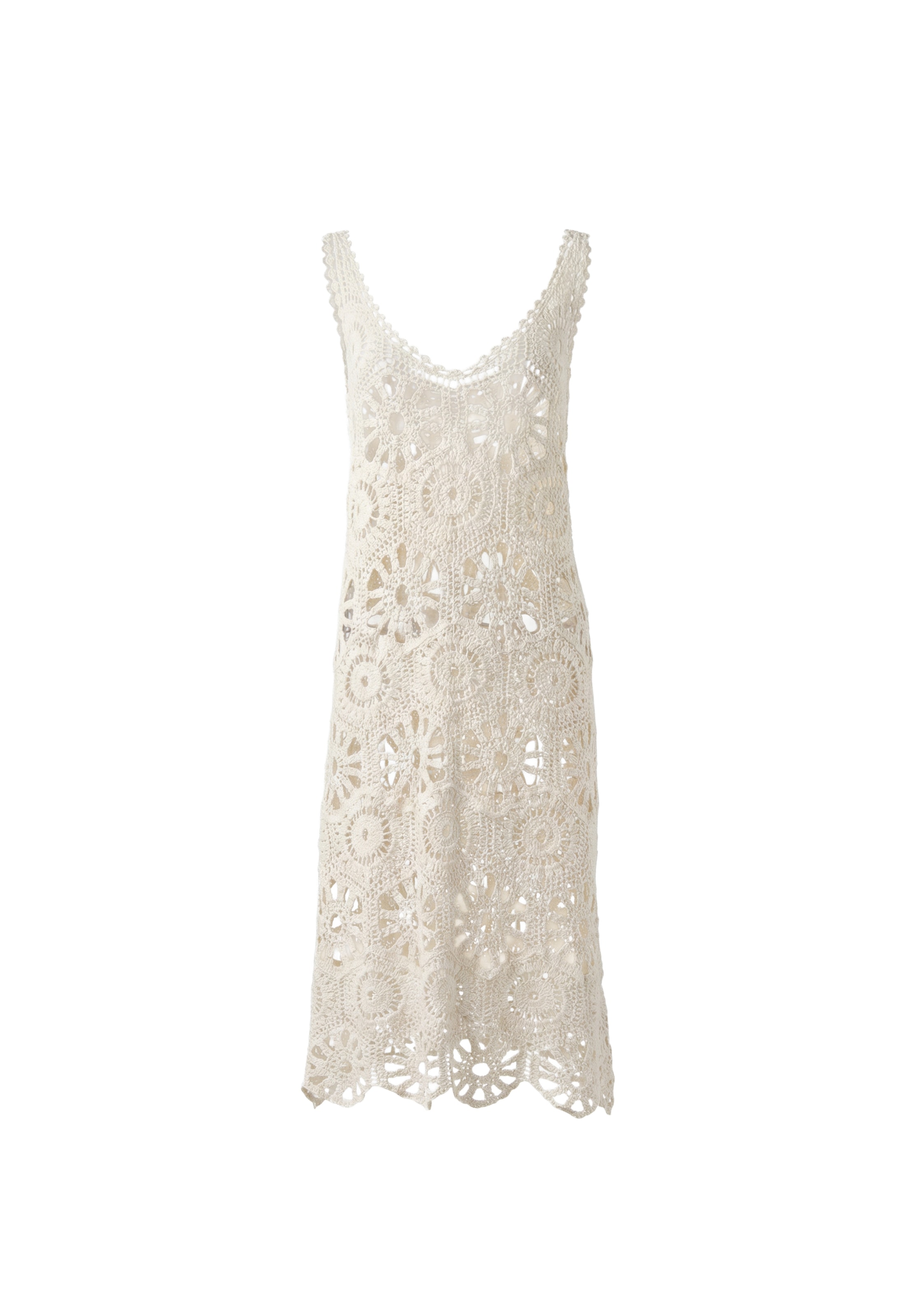 IZIA Jurk in Wit: voorkant