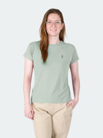 NIKIN Shirt 'Tree' in Groen: voorkant