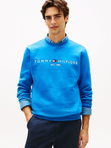 TOMMY HILFIGER Sweatshirt in Blauw: voorkant