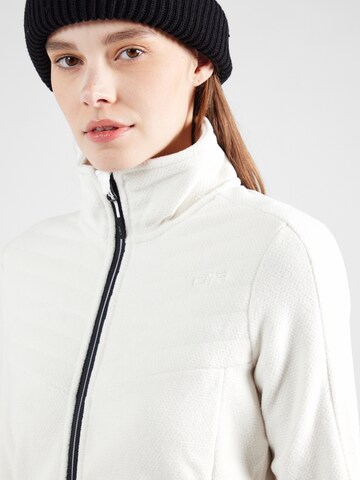 CMP Funktionsfleecejacke in Weiß