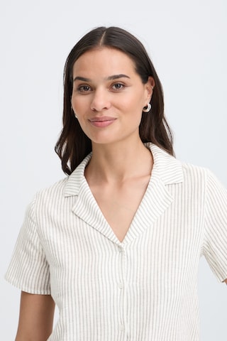 b.young - Camiseta en beige
