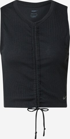 NIKE Sporttop in Zwart: voorkant