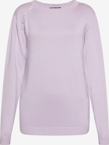 faina Sweater in Purple: front