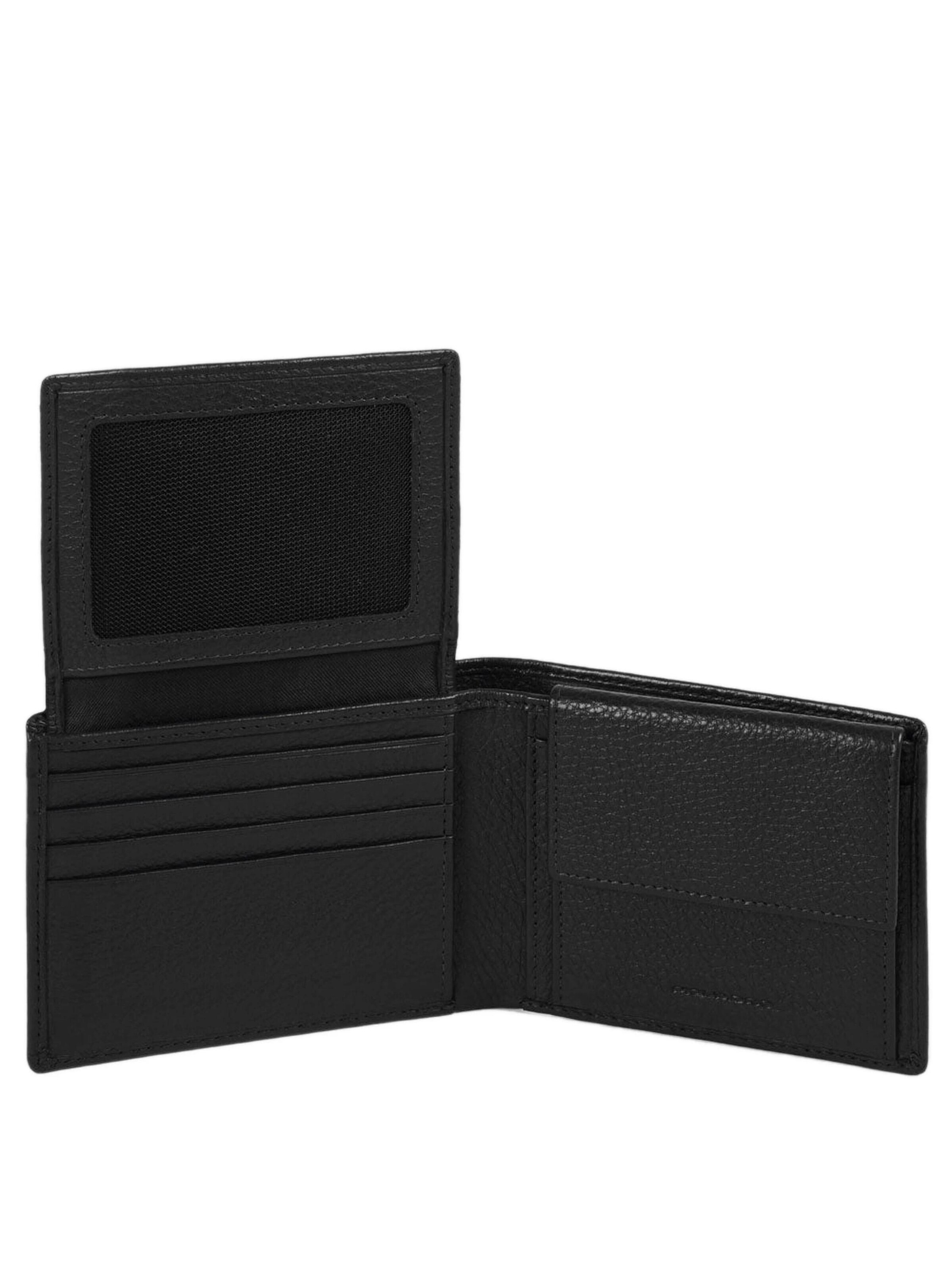 Piquadro Portemonnaie‌‌ in Schwarz: Vorderseite
