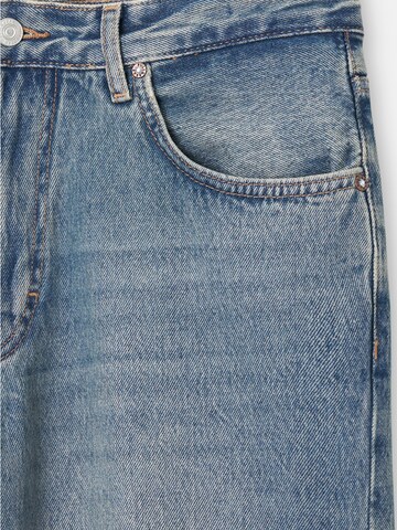 Pull&Bear Regular Jeans in Blauw