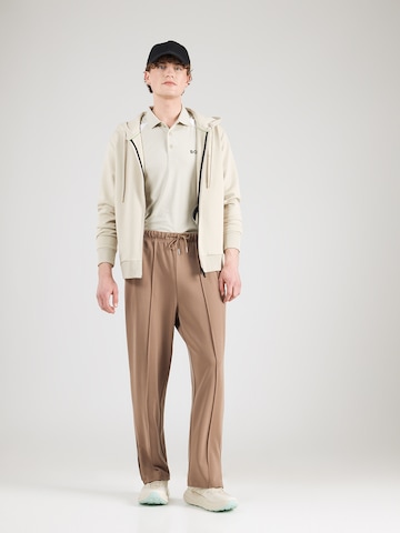 BOSS - Camiseta funcional 'Spin' en beige