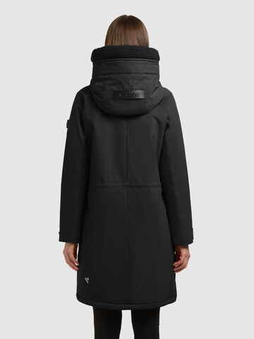 khujo Winterjacke 'Semie4' in Schwarz