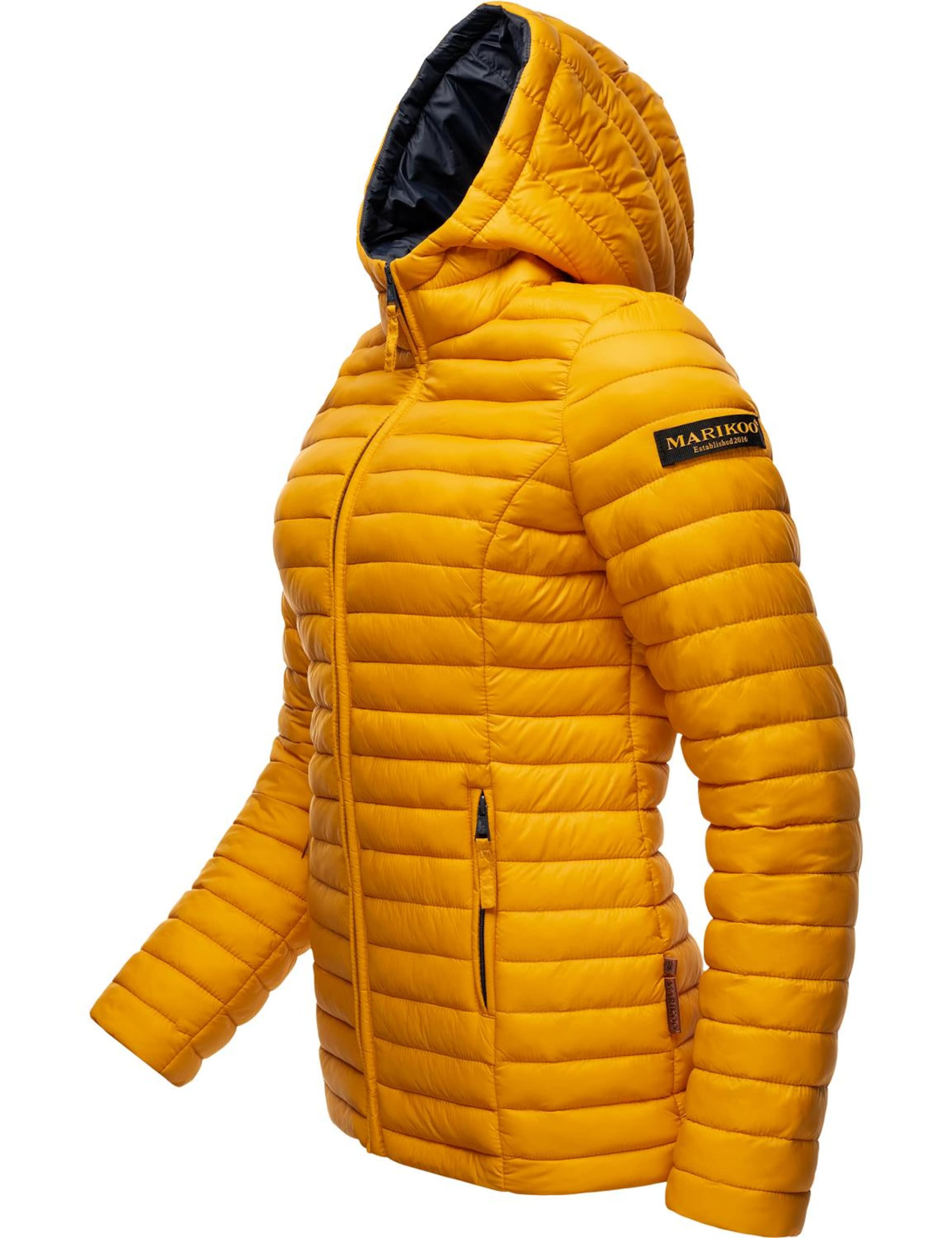 Geacă de primăvară-toamnă 'Asraa' de la MARIKOO pe galben