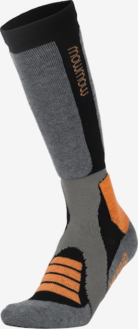 Mowmow Sportsokken 'MowMow Ski Socks - Silver Ions - Antibacterial - Men - Women - Size 39-42 - Gray' in Grijs: voorkant