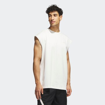 ADIDAS PERFORMANCE Funktionsshirt in Weiß: Vorderseite