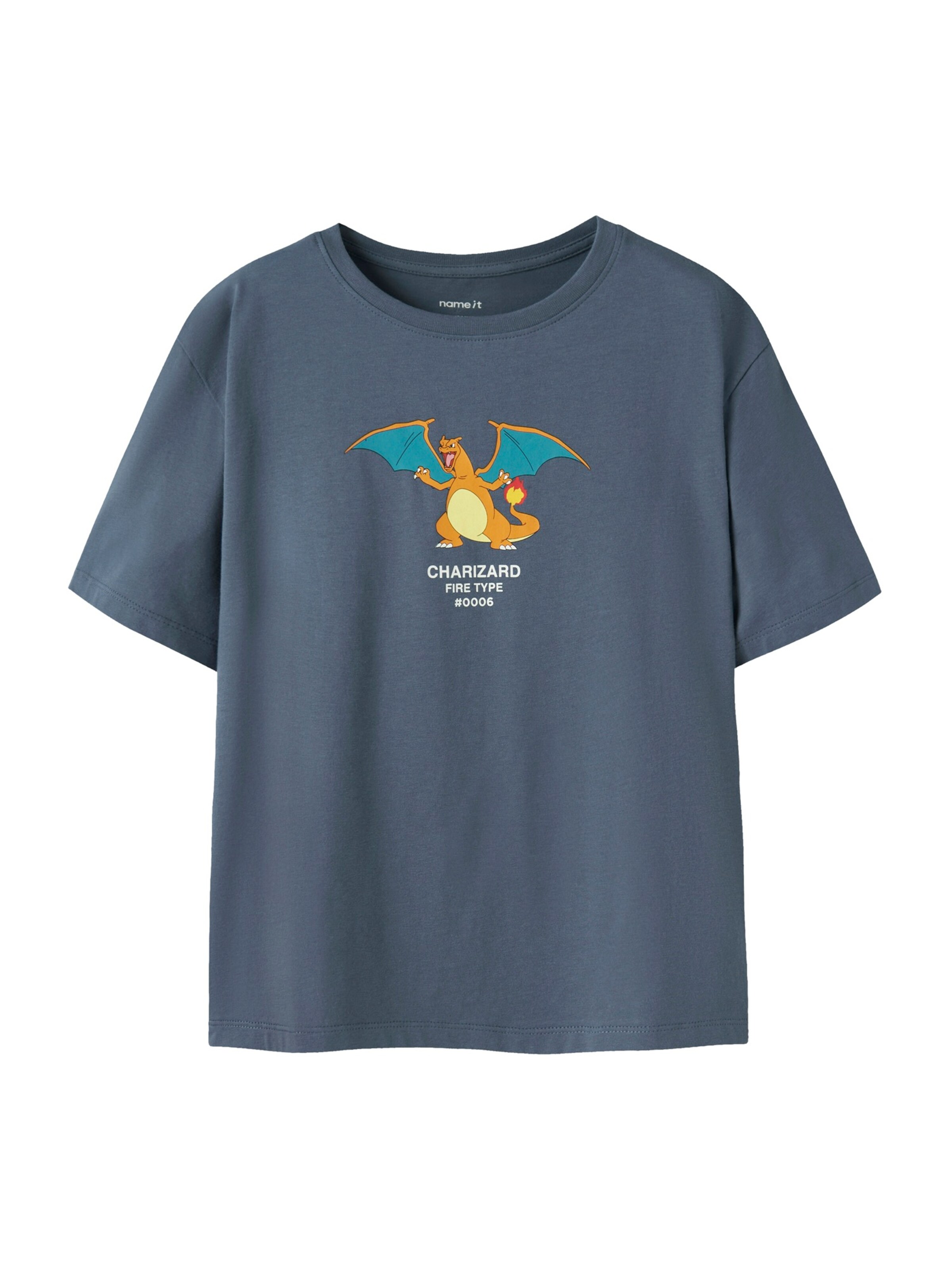 NAME IT Paita 'NKMJYK POKEMON' värissä sininen: etupuoli