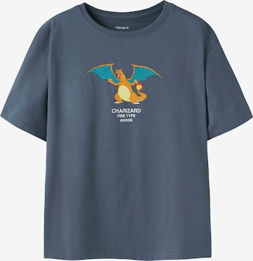 NAME IT Paita 'NKMJYK POKEMON' värissä sininen: etupuoli