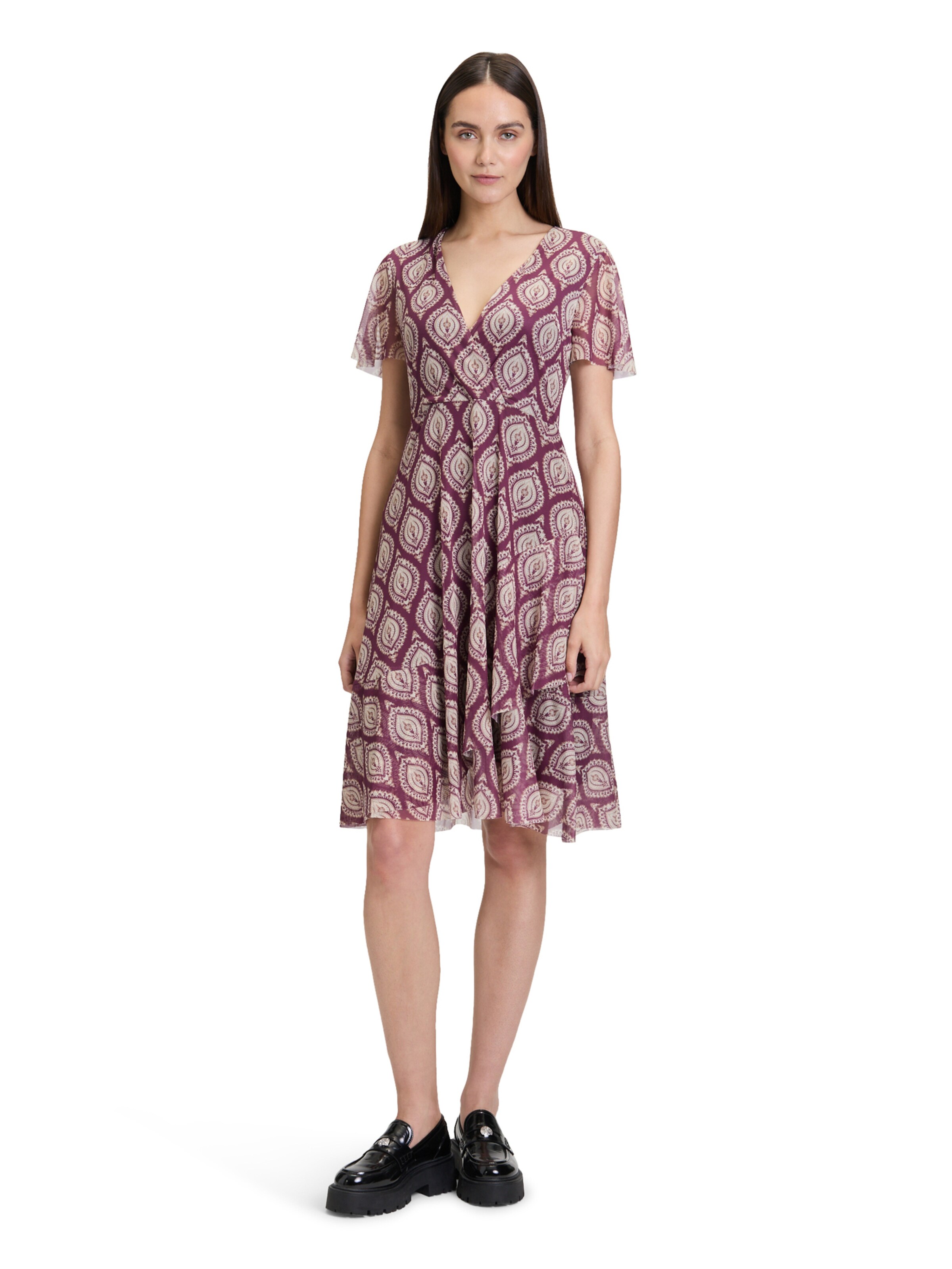 Cartoon Klänning i lila