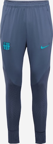 Slimfit Pantaloni sport 'FC Barcelona' de la NIKE pe albastru: față