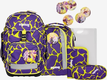ergobag Backpack 'Pack Set' in Purple: front