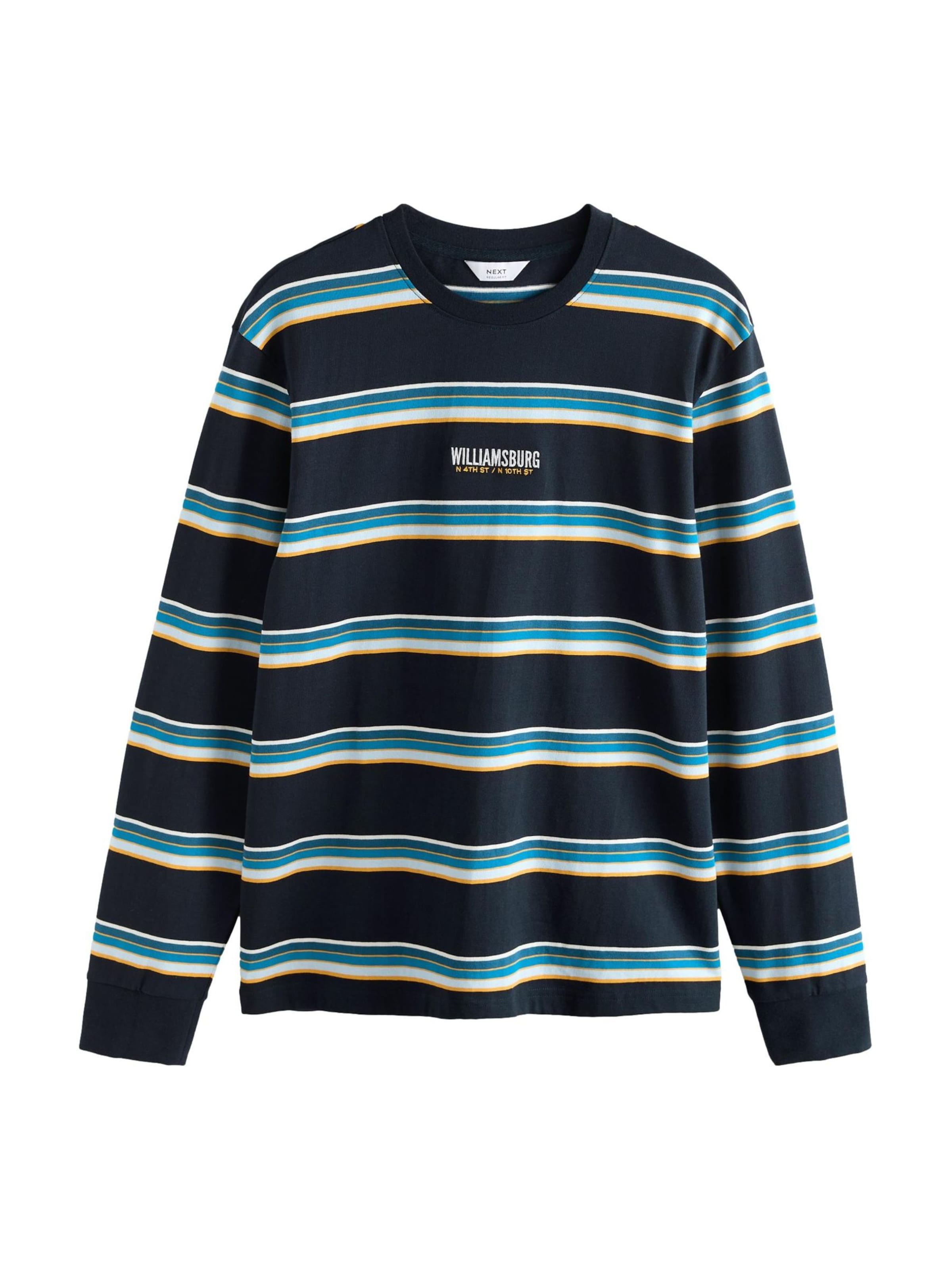 Next - Camiseta en azul: frente