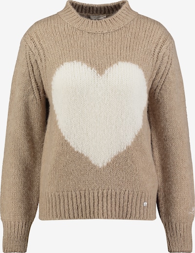 Key Largo Neulepaita 'Feeling' värissä tummabeige / valkoinen, Tuotenäkymä