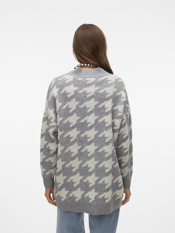 VERO MODA Knit cardigan in Grey