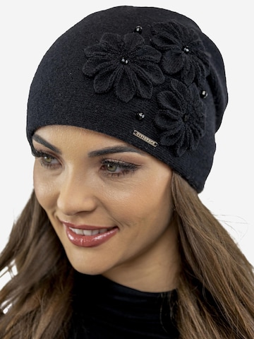 Vivisence Mütze '7053' in Schwarz