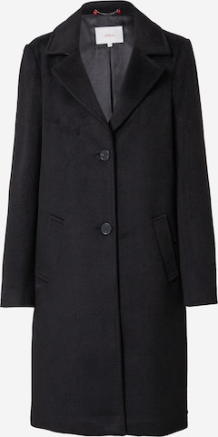 s.Oliver Between-Seasons Coat in Black: front