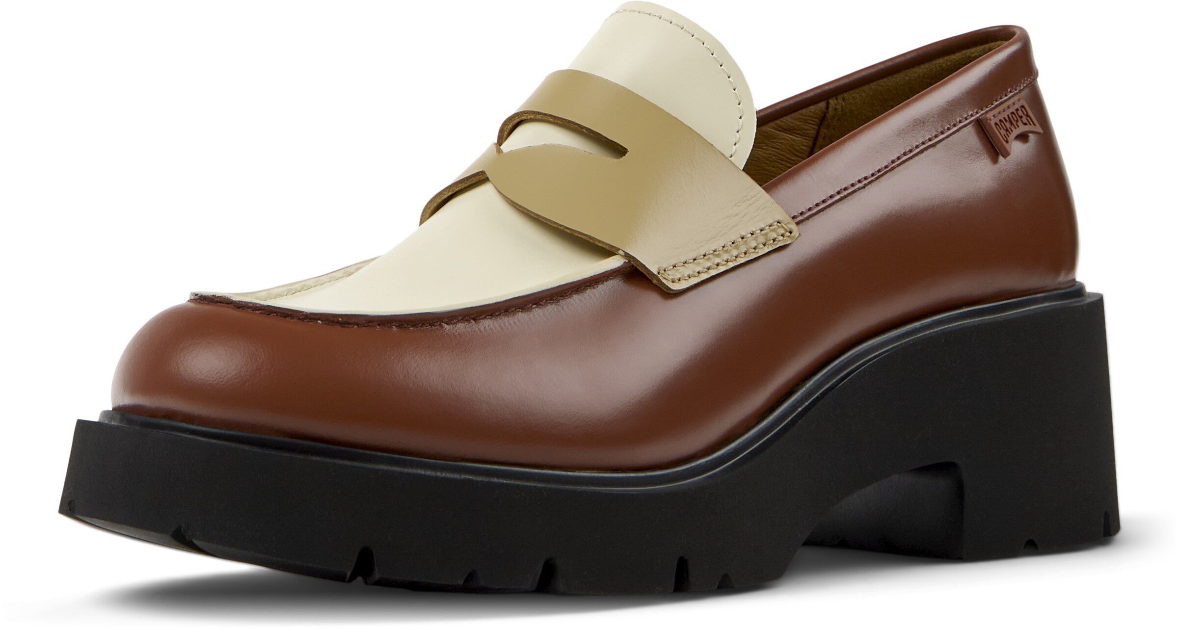 CAMPER Slipper 'Milah' in Rot: Vorderseite