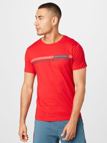 TOMMY HILFIGER T-Shirt in Rot: predná strana