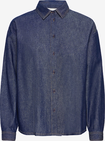 T-shirt ICHI en bleu : devant