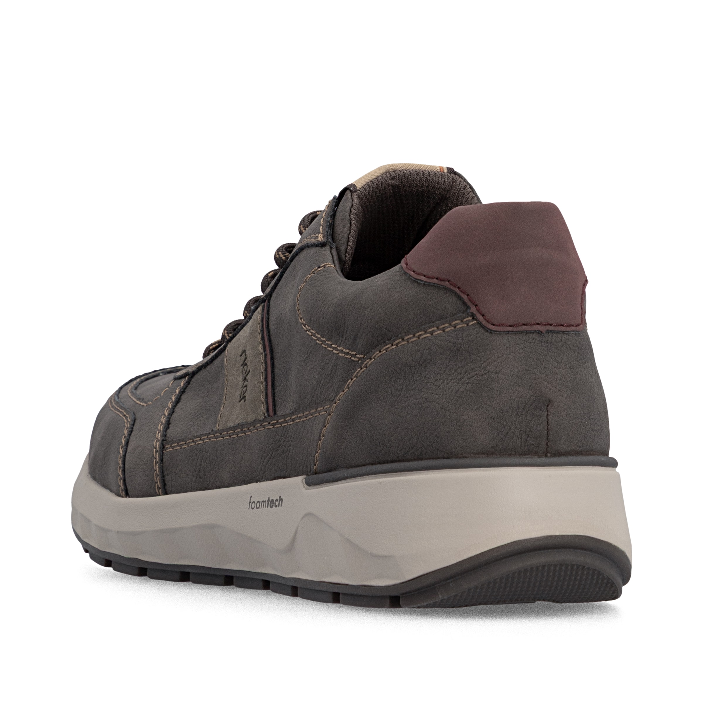 Baskets basses Rieker en marron