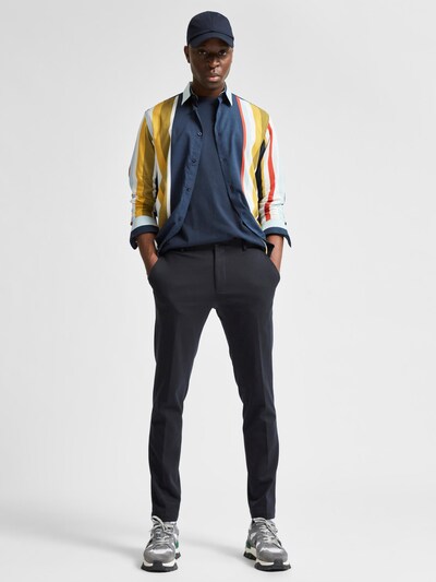 SELECTED HOMME Kalhoty - námořnická modř, Model/ka