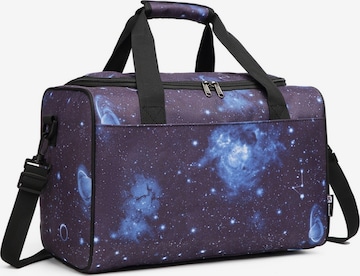 Kono Document Bag in Blue: front