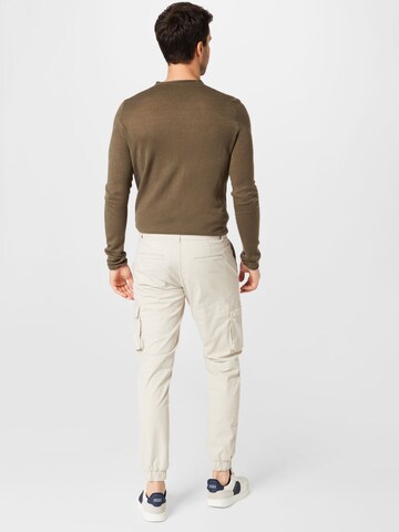 Effilé Pantalon cargo 'Cam Stage' Only & Sons en beige