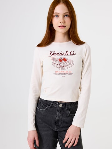 GARCIA Tričko – bílá: přední strana