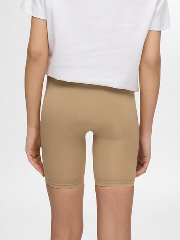 SELECTED FEMME Skinny Shapingbroek in Beige