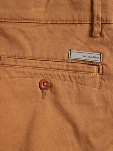 JACK & JONES - regular Pantalón chino 'Ollie' en marrón