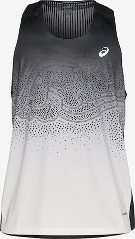 ASICS Toiminnallinen paita 'ROAD' värissä musta: etupuoli