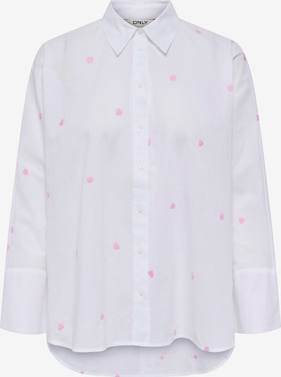 ONLY Pusero 'ONLNEW LINA GRACE' värissä eosiini / valkoinen, Tuotenäkymä