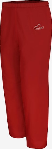 normani Regular Athletic Pants 'Bristol' in Red