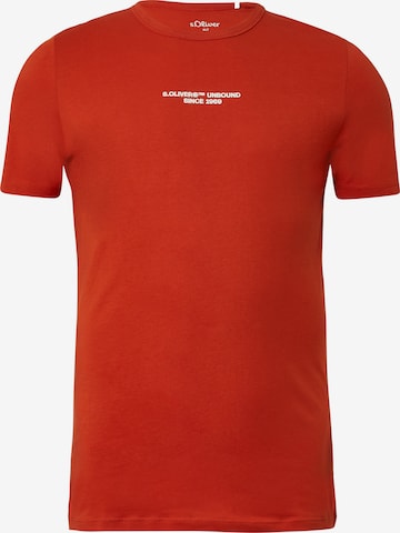 s.Oliver T-Shirt in Rot: Vorderseite