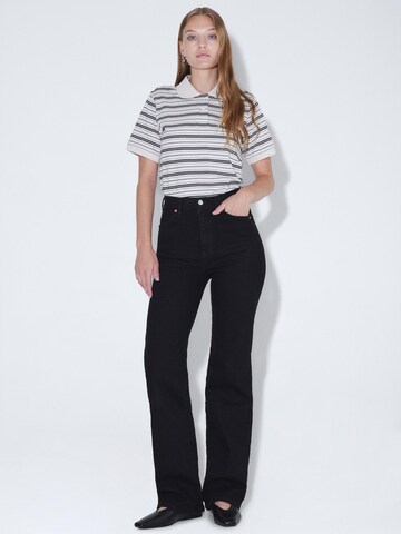 Dr. Denim Slim fit Jeans 'Moxy High Straight Jeans' in Black