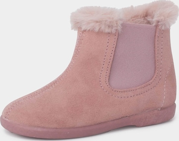 Bottes Pisamonas en rose : devant