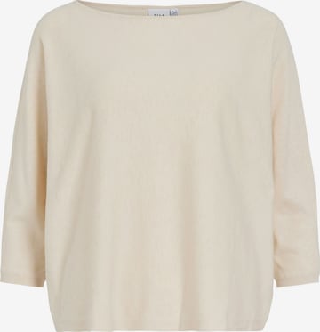 Pull-over 'VIMALU' VILA en beige : devant