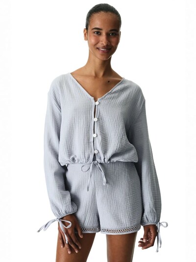 Penti Bluse 'Hemden'‌‌‌‌‌‌‌ in XS in himmelblau, Produktansicht