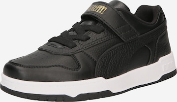 Baskets PUMA en noir : devant