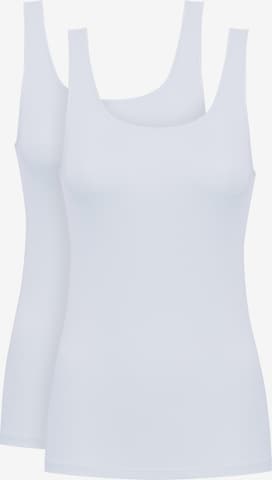 Maillot de corps Mey en blanc : devant