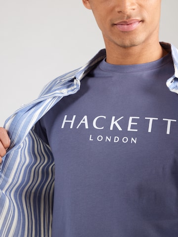 Hackett London T-Shirt in Blau