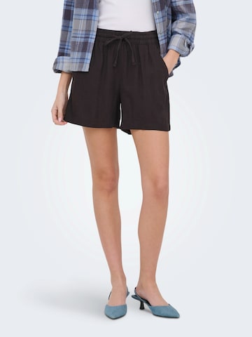 JDY Loosefit Shorts 'JDYSAY' in Braun: Vorderseite