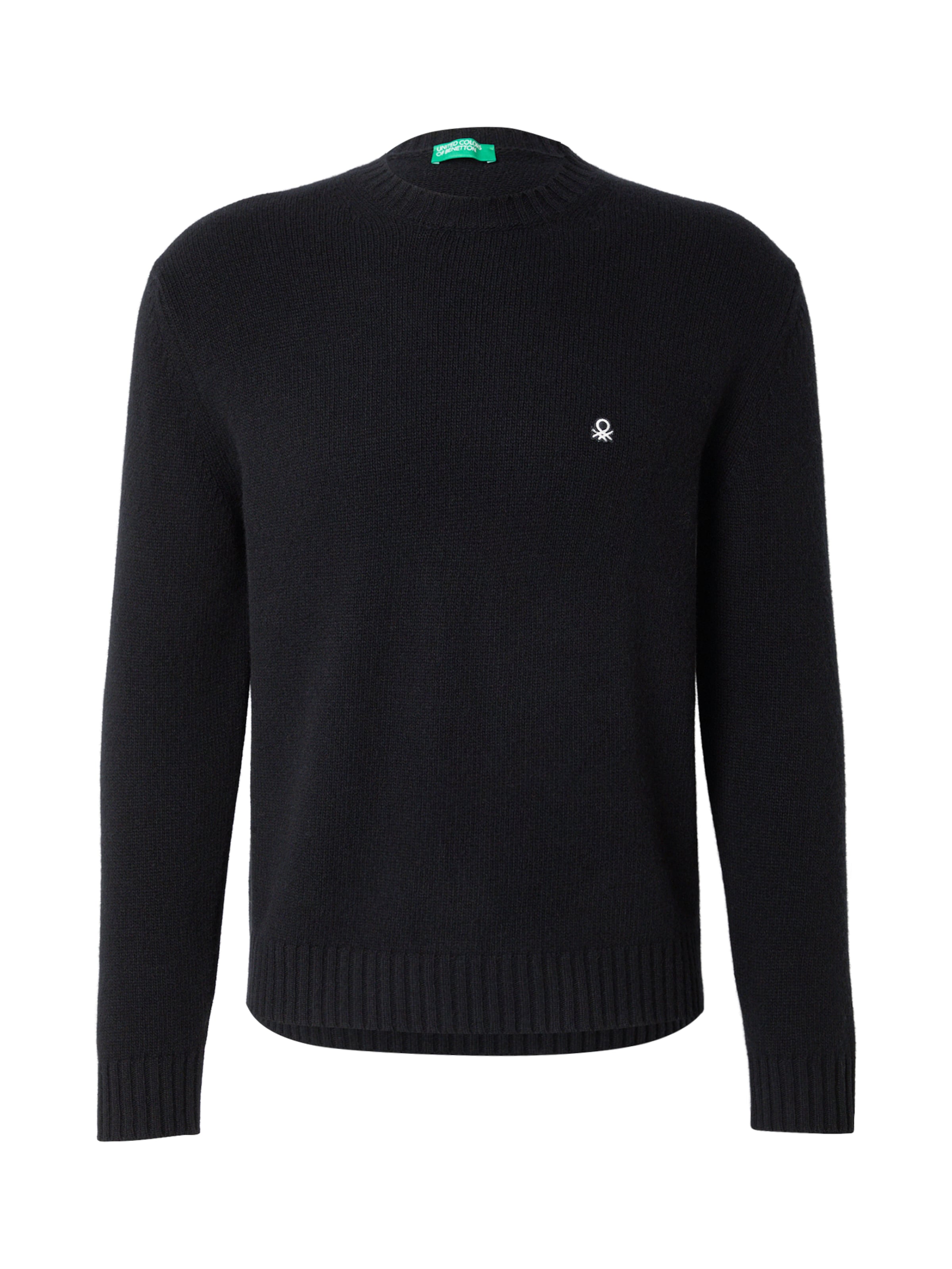 Pull-over UNITED COLORS OF BENETTON en noir : devant