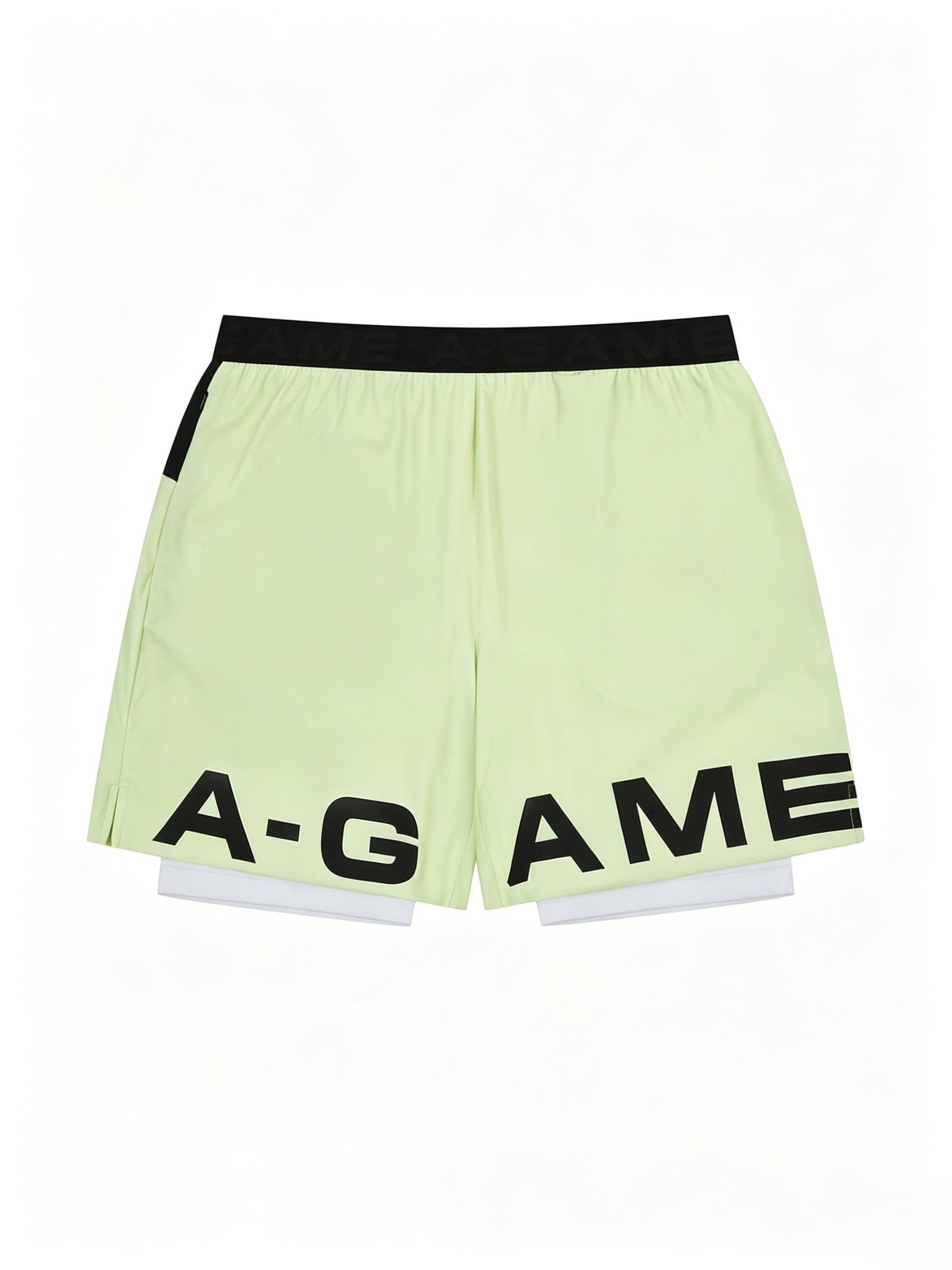 regular Pantaloni di A-Game in verde: frontale