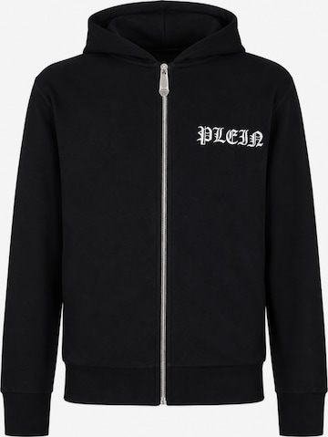 Giacca di felpa 'Skull' di Philipp Plein in nero: frontale