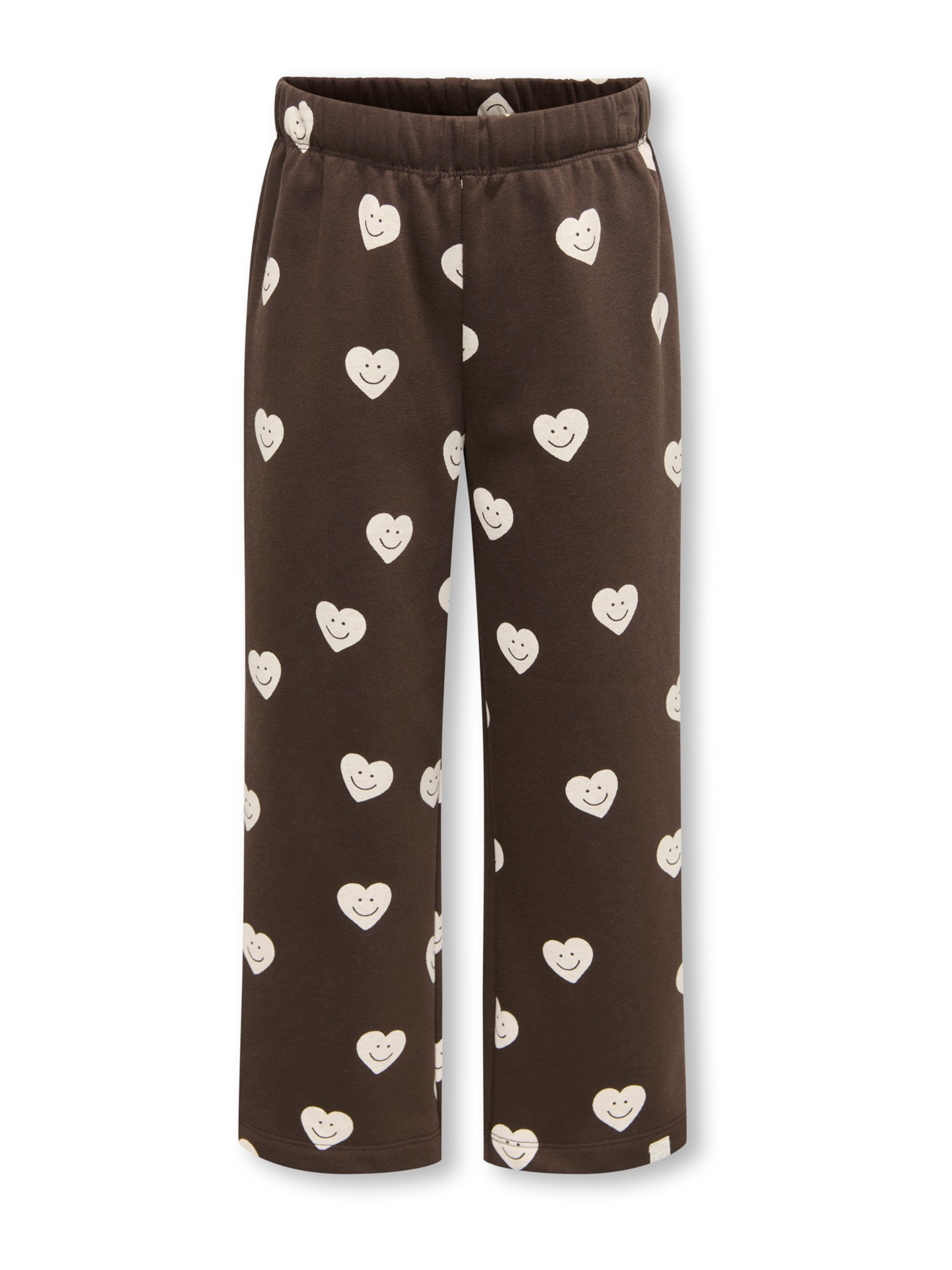 Loosefit Pantaloni 'KMGELVA' di Only Mini in marrone: frontale